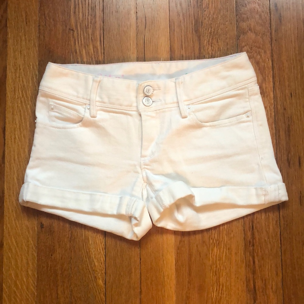 Lilly Pulitzer white Clifton Short, size 00